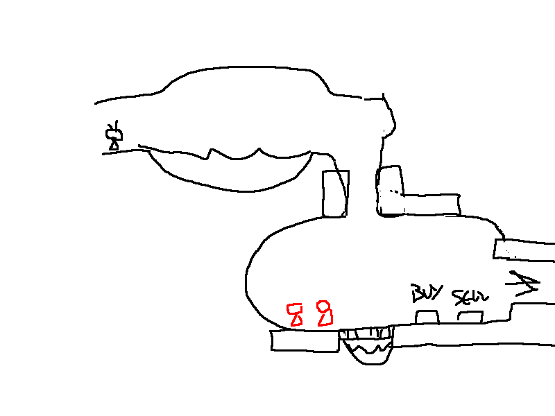 moth's mockup of the hub area.